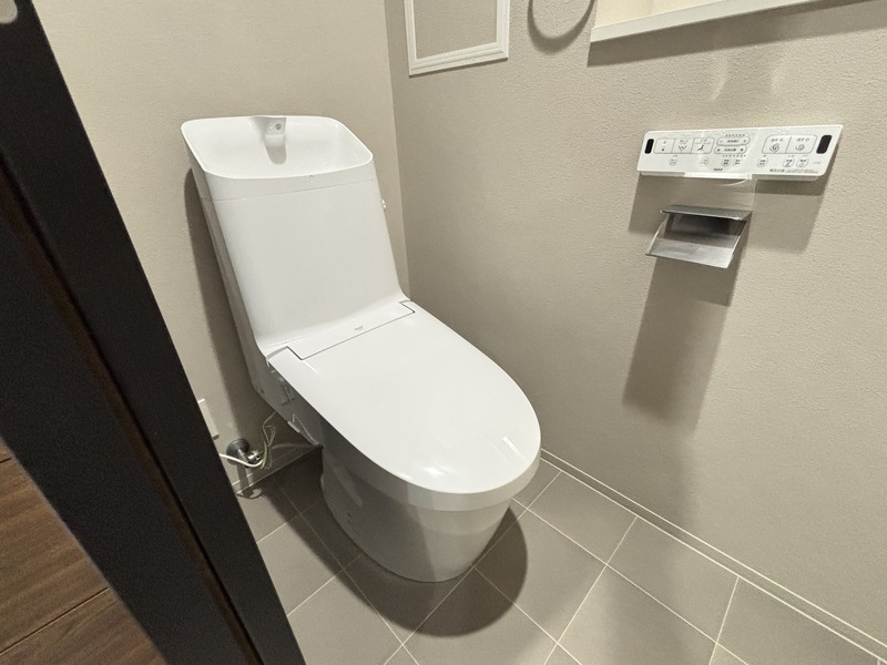 トイレ　清潔感のあるトイレです