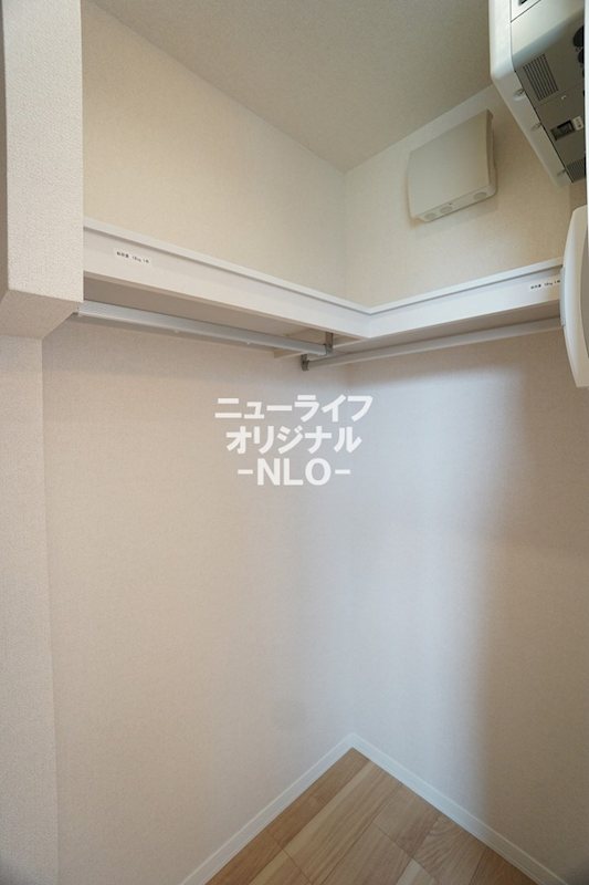収納　ウォークインクローゼット付きでお部屋を広く使えます