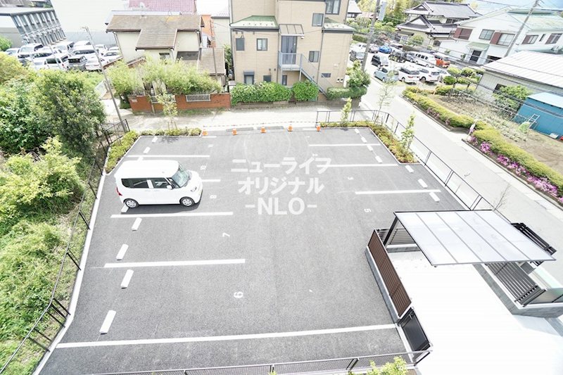 眺望　バルコニーからの眺望です