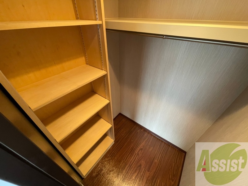 収納　収納もバッチリあるのでお部屋が片付きますよ！