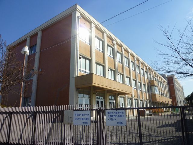 中学校　市立港明中学校（中学校）まで1100m