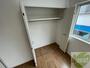 収納　寝室の収納です。部屋がすっきり片付きます。