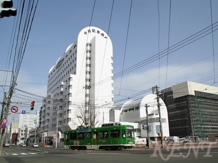 病院　社会医療法人医仁会中村記念病院（病院）まで287m