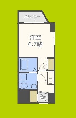 SERENITE本町refletの間取り写真