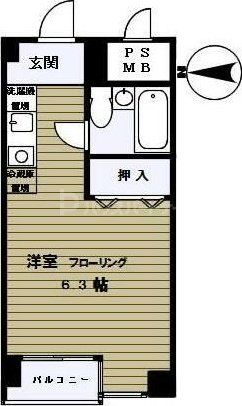 三進ビルの間取り写真