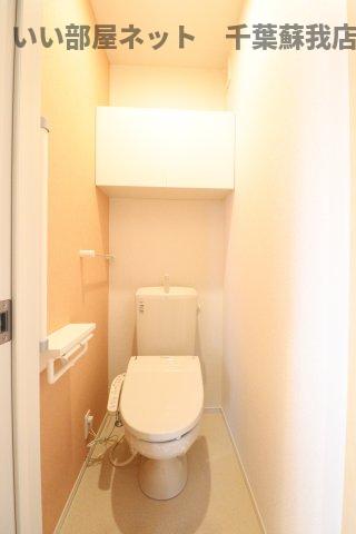トイレ　ゆったりとした空間のトイレです