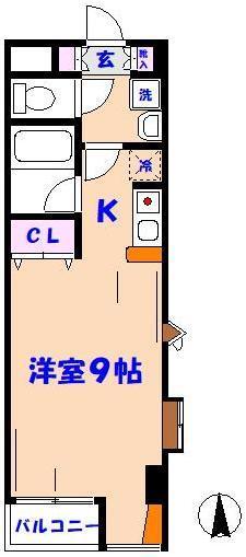 ペリエ市川Iの間取り写真