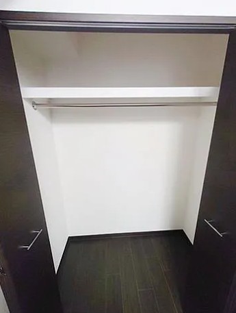 収納　たっぷりとした収納スペースです