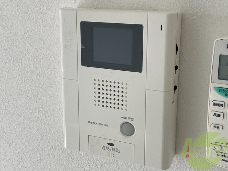 セキュリティ　オートロックです