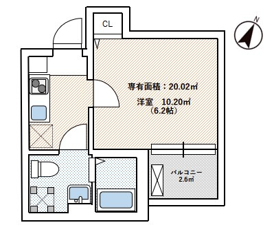 CASA GRANDE上板橋の間取り写真