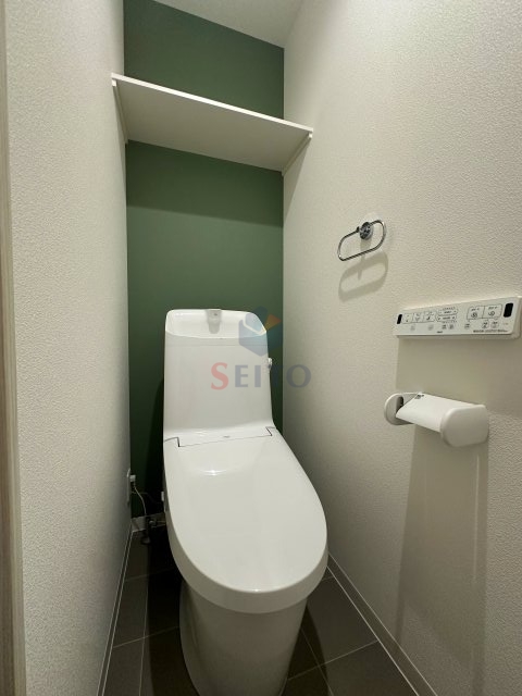 阪急神戸線 神崎川駅 徒歩6分 3階建 築2年のトイレ写真