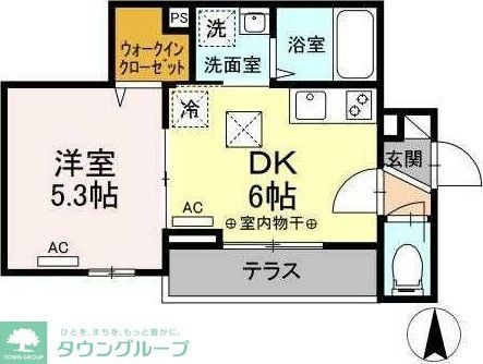 アヴァンス東日暮里の間取り写真