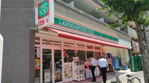 コンビニ　ローソンストア100 LS名古屋丸の内店（コンビニ）まで26m