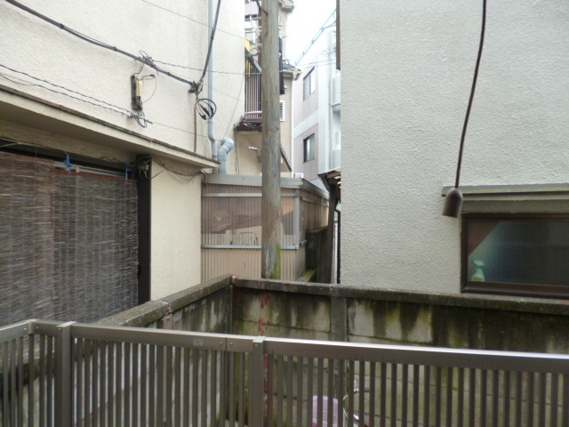 眺望　１階でも人目が気になりません。