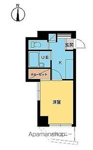スカイコート高田馬場第6の間取り写真