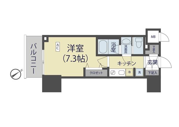 ソライエアイル草加の間取り写真