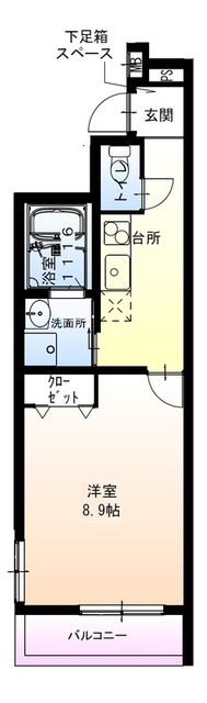フジパレス湊駅北サウスの間取り写真