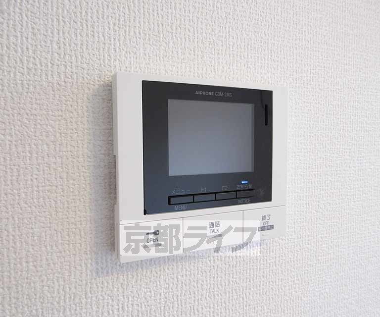 セキュリティ　モニター付きで安心・