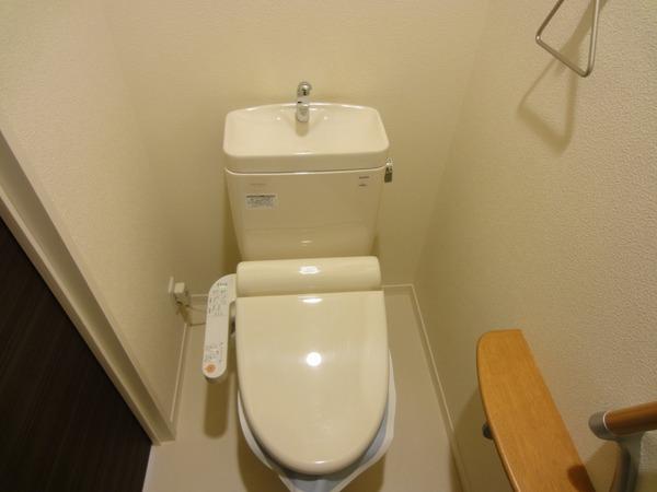 近鉄南大阪線 道明寺駅 徒歩4分 2階建 築15年のトイレ写真