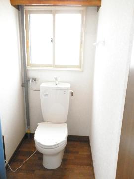 ＪＲ室蘭本線 鷲別駅 徒歩20分 2階建 築36年のトイレ写真