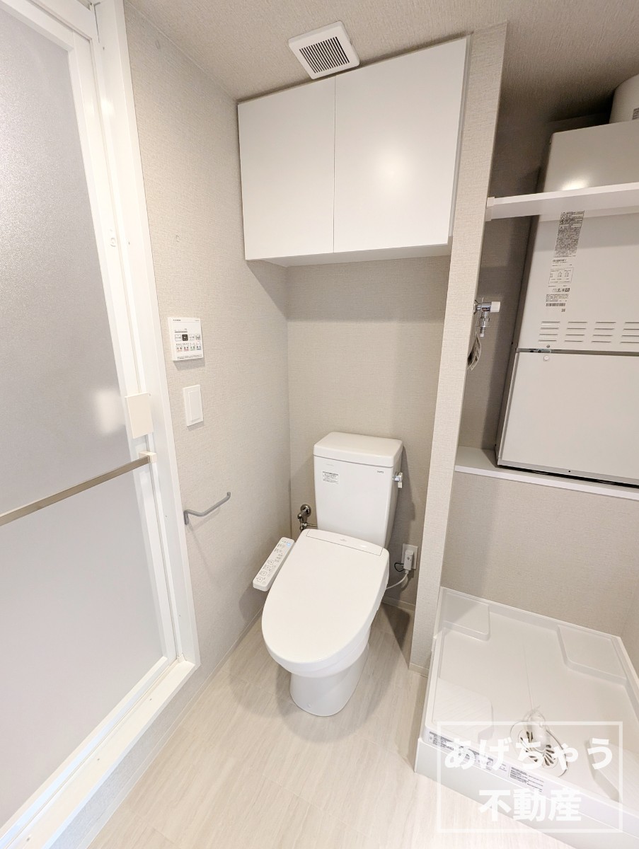 都営大江戸線 西新宿五丁目駅 徒歩4分 5階建 築1年のトイレ写真