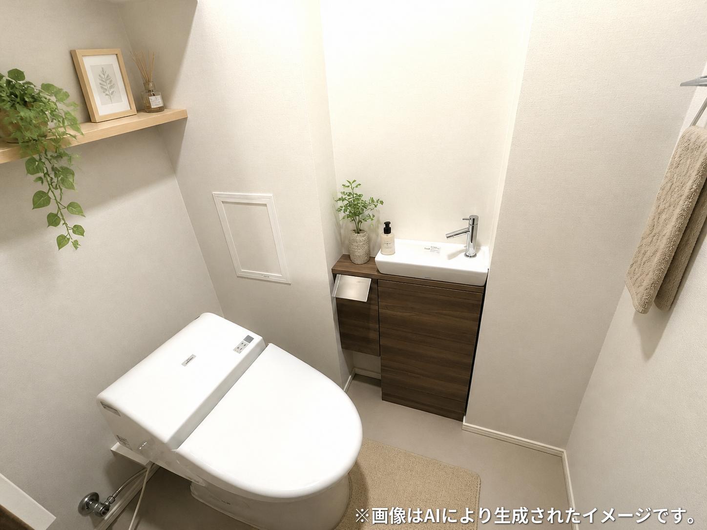 ザ・パークハウス新大宮のトイレ写真