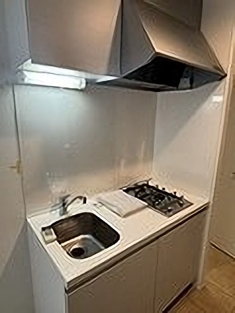 礼敷ゼロゼロ エクサム初台 デザイナーズ Oのキッチン写真
