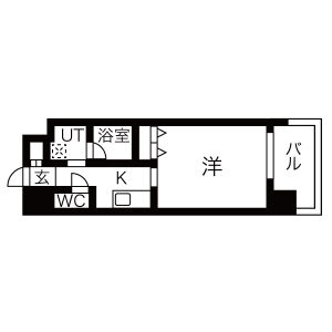 オープンブルーム八田StationFrontの間取り写真