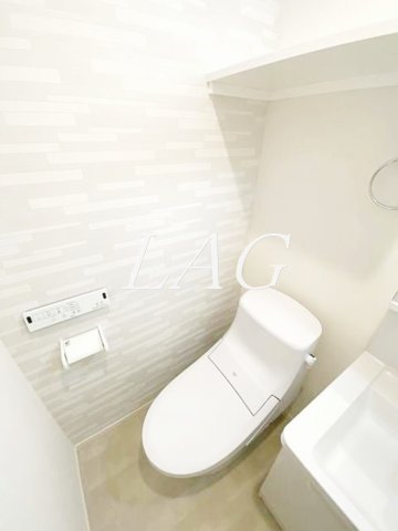 小田急線 柿生駅 徒歩1分 3階建 築5年のトイレ写真