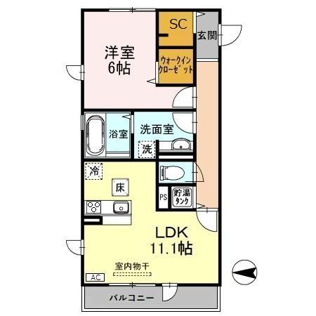 D-Room・SK IIIの間取り写真