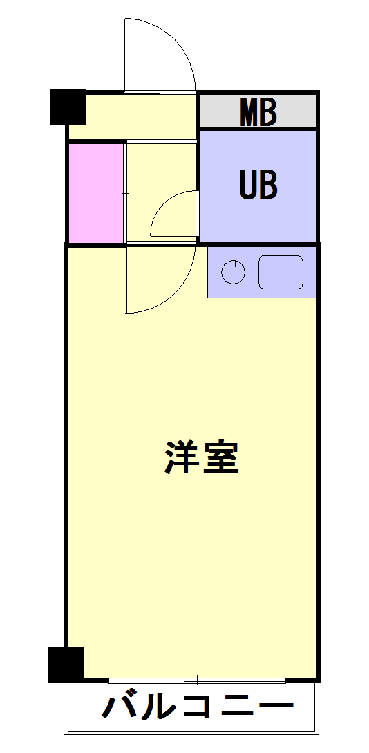 アーバンフラットの間取り