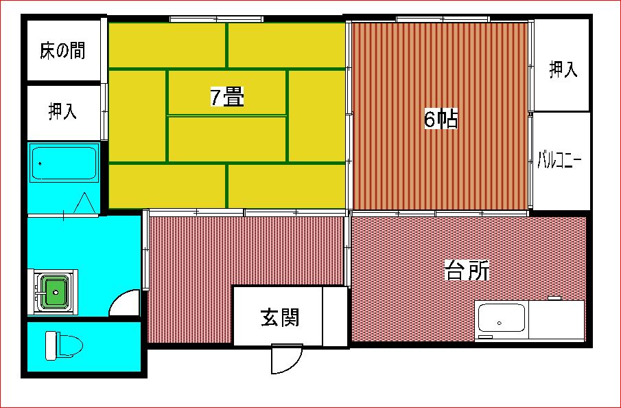 カナルジョインC棟の間取り