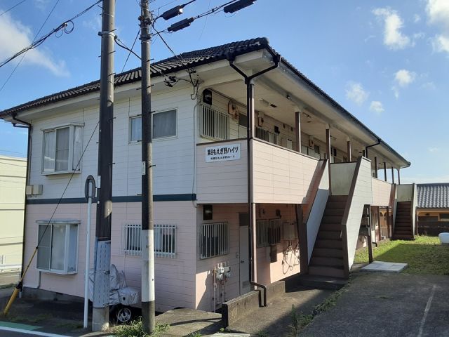 神奈川県横浜市青葉区もえぎ野（アパート）の賃貸物件の外観
