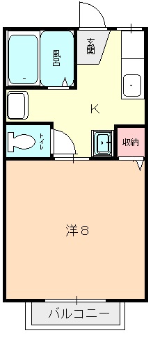 ペアシティ井手Ｂの間取り