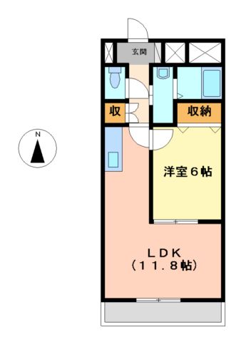 ヴァンオンズの間取り