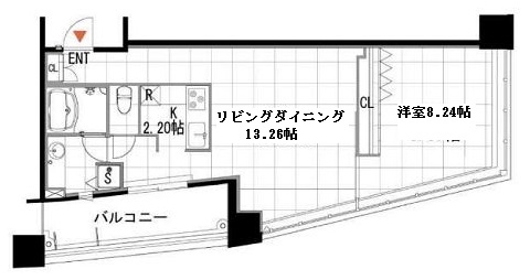 【ザ・タワー大阪レジデンスの間取り】