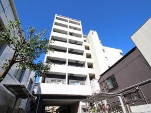 横浜市神奈川区子安通のマンションの建物外観