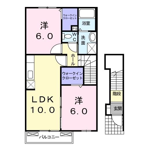 フレスコIIIの間取り