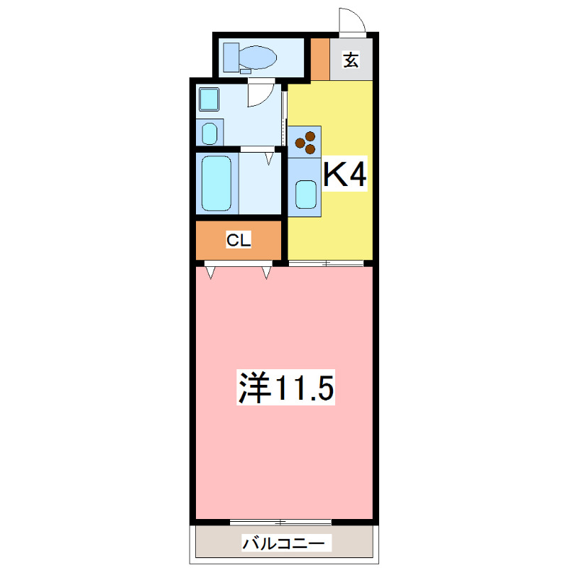 パラティーナ南館の間取り