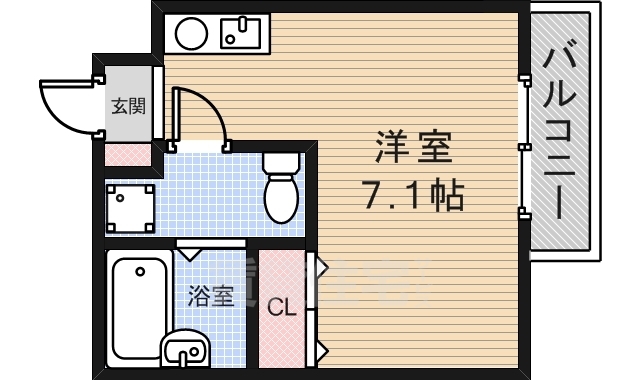 ソレーユ青山の間取り