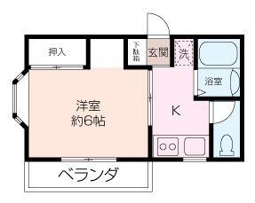 コスモハイツの間取り