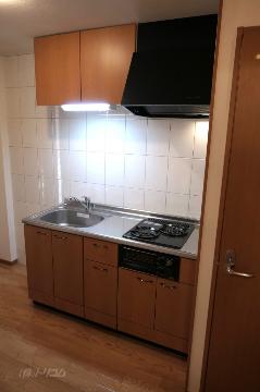 キッチン　2口ガスコンロ