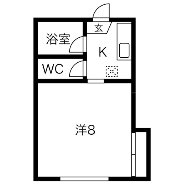 アネックス永井の間取り