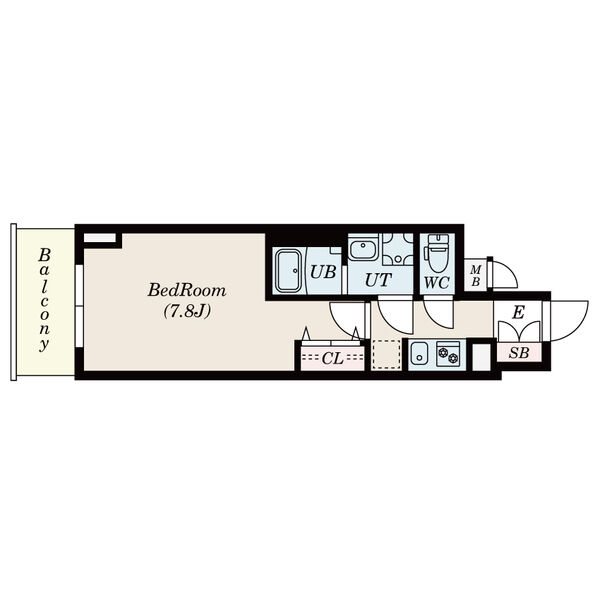 名古屋市中区大井町のマンションの間取り