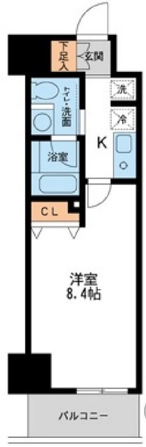 ウィルテラス千葉中央の間取り