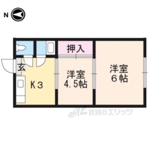 オーレス２１の間取り