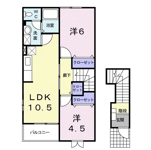 ジュラーレIの間取り