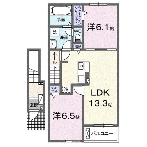 サンリットIII　（和歌山市内原）の間取り