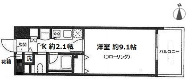 キャッスルＪＫの間取り