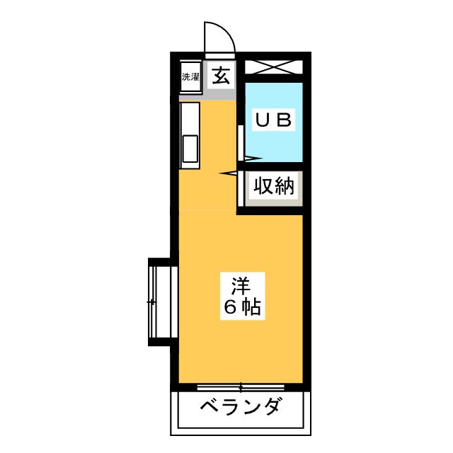 双葉ハイツの間取り